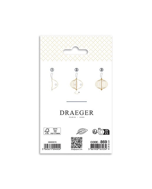 Bola Decorativa Forma Lanterna para Pendurar - Branco e Dourado Branco / Dourado-3