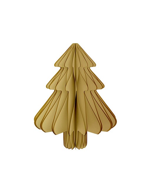 Árvore Decorativa para Pendurar - Dourado Dourado-1