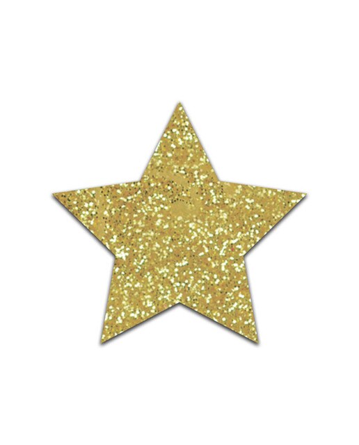 Embalagem 300 Estrelinhas com Glitter - Dourado Dourado-3