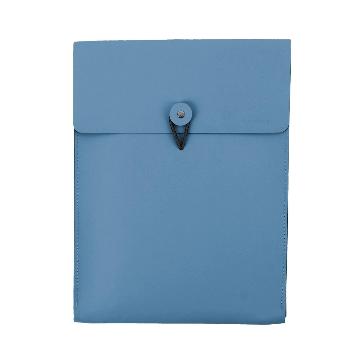 Imagem 0 de Pasta Documentos Vertical 13" Vacavaliente azul-claro