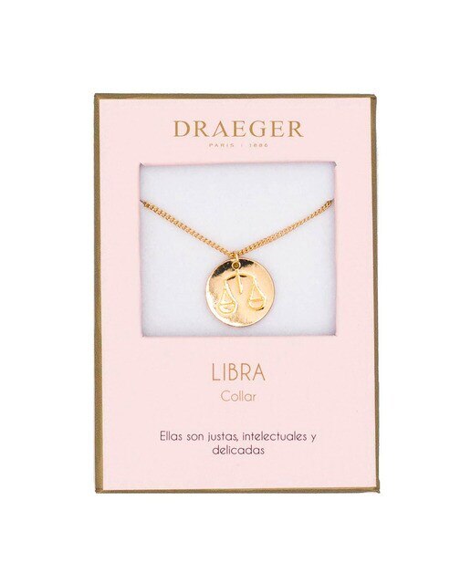 Colar dourado Balança sem níquel Dourado-1
