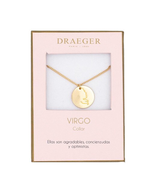 Colar dourado Virgem sem níquel Dourado-1