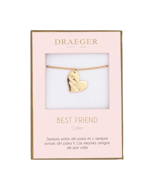 Colar dourado Best Friend sem níquel Dourado-1