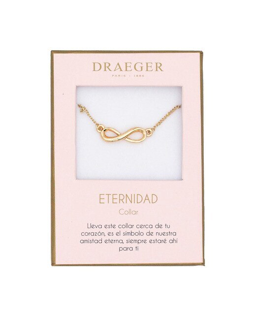 Colar dourado Amizade Eterna sem níquel Dourado-1