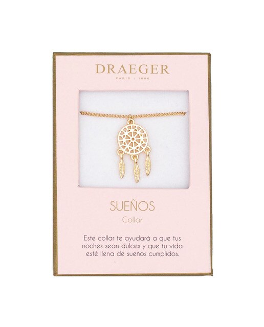 Colar dourado Cata-sonhos sem níquel Dourado-1