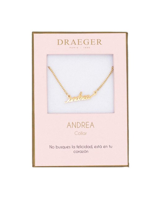 Colar dourado Andrea sem níquel Dourado-1