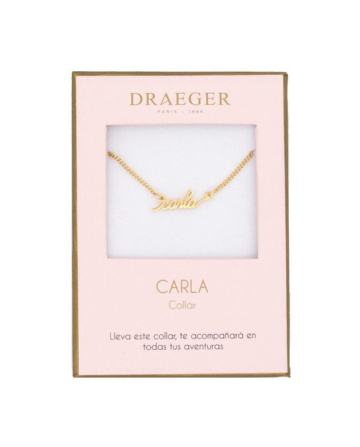 Colar dourado Carla sem níquel Dourado-1