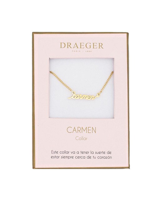 Colar dourado Carmen sem níquel Dourado-1
