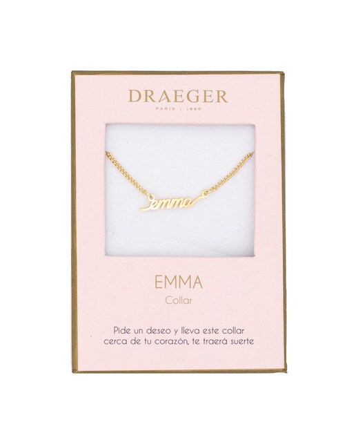 Colar dourado Emma sem níquel Dourado-1