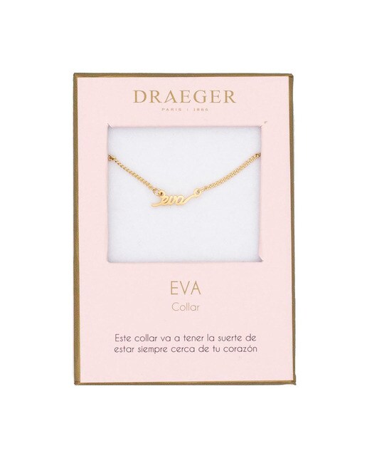 Colar dourado Eva sem níquel Dourado-1