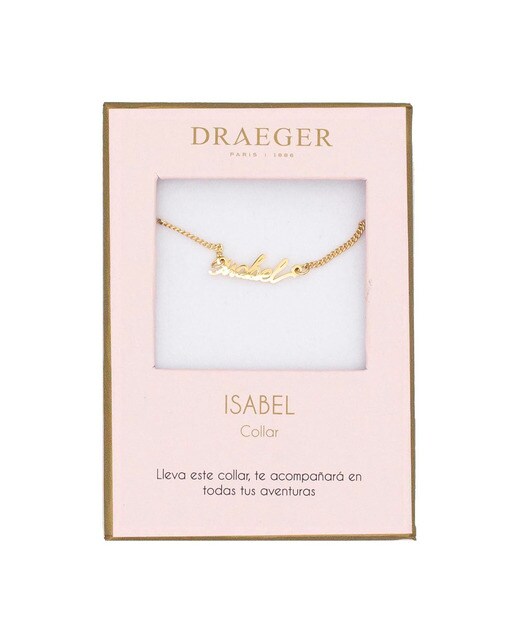 Colar dourado Isabel sem níquel Dourado-1