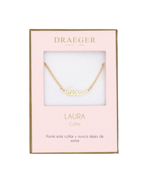 Colar dourado Laura sem níquel Dourado-1