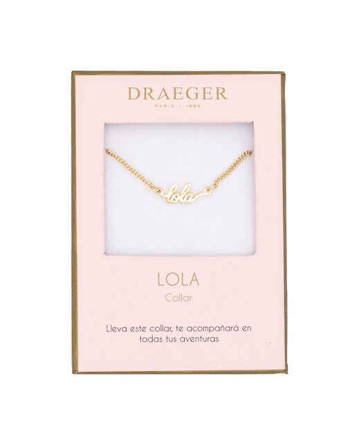 Colar dourado Lola sem níquel Dourado-1