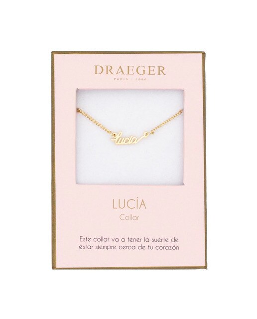 Colar dourado Lucía sem níquel Dourado-1