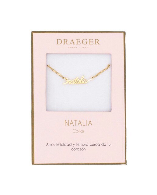 Colar dourado Natalia sem níquel Dourado-1