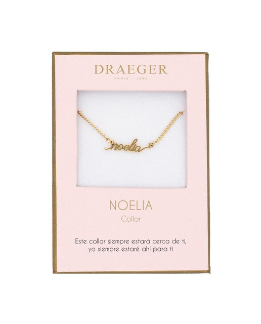 Colar dourado Noelia sem níquel Dourado-1