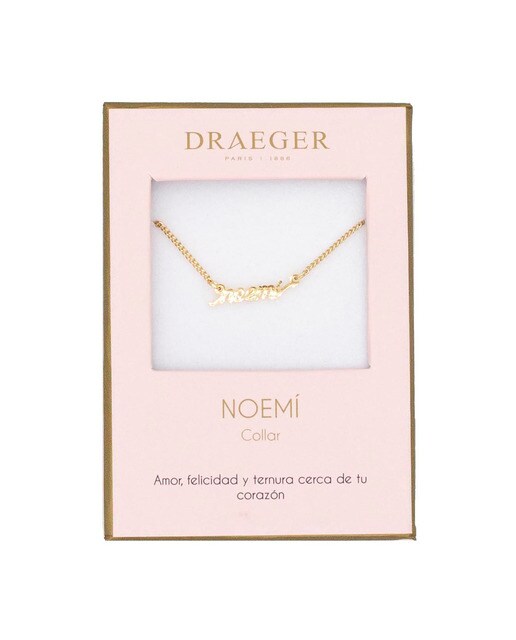 Colar dourado Noemí sem níquel Dourado-1