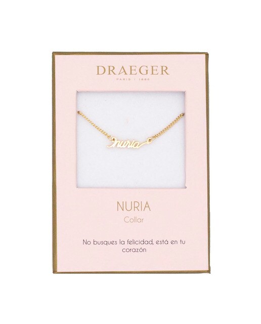 Colar dourado Nuria sem níquel Dourado-1