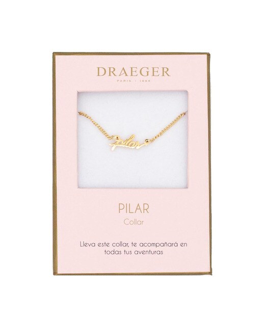 Colar dourado Pilar sem níquel Dourado-1