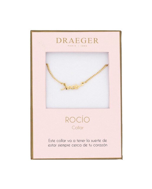Colar dourado Rocío sem níquel Dourado-1