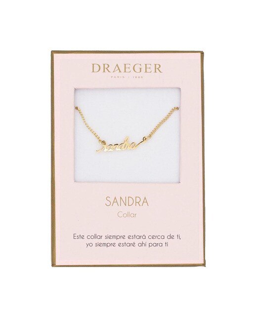 Colar dourado Sandra sem níquel Dourado-1