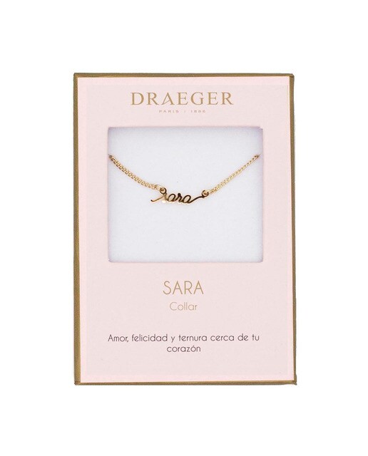 Colar dourado Sara sem níquel Dourado-1