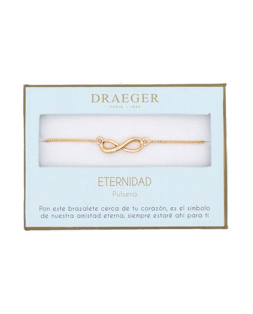 Pulseira dourada Eternidade sem níquel Dourado-1