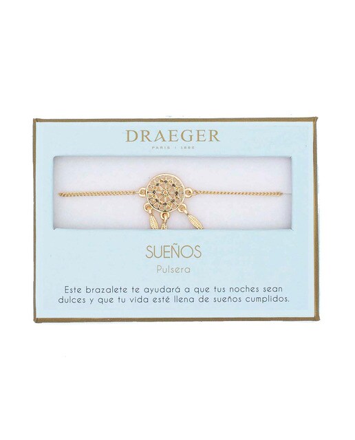 Pulseira dourada Cata-sonhos sem níquel Dourado-1