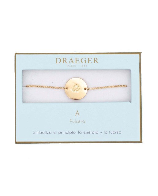 Pulseira dourada A sem níquel Dourado-1
