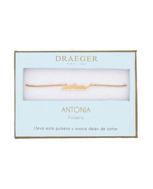 Pulseira dourada Antonia sem níquel Dourado-1