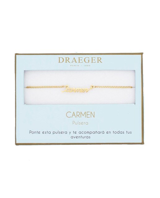 Pulseira dourada Carmen sem níquel Dourado-1