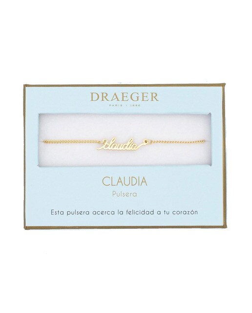 Pulseira dourada Claudia sem níquel Dourado-1
