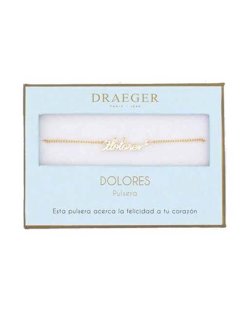 Pulseira dourada Dolores sem níquel Dourado-1