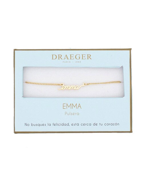 Pulseira dourada Emma sem níquel Dourado-1