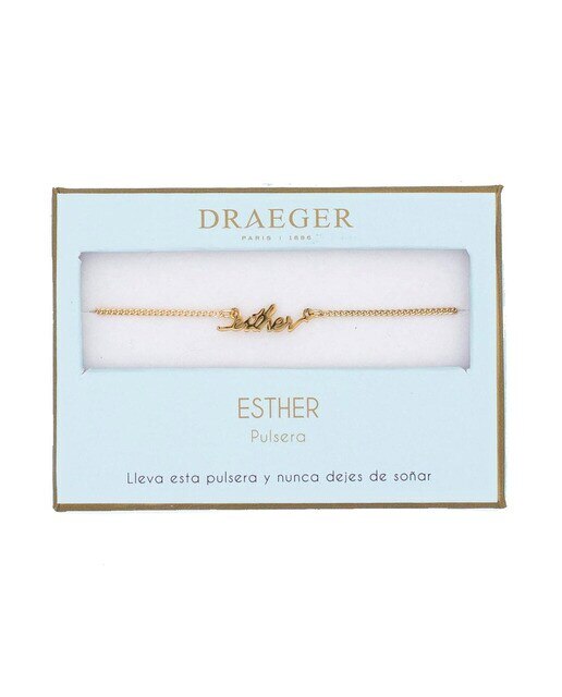 Pulseira dourada Esther sem níquel Dourado-1
