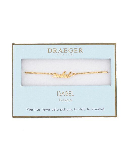 Pulseira dourada Isabel sem níquel Dourado-1