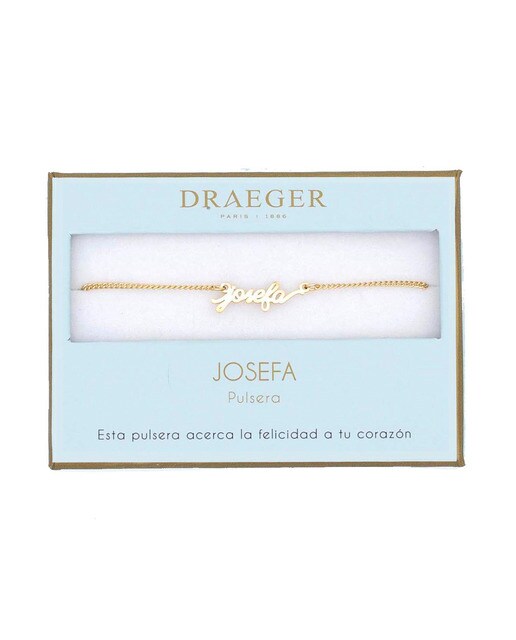 Pulseira dourada Josefa sem níquel Dourado-1