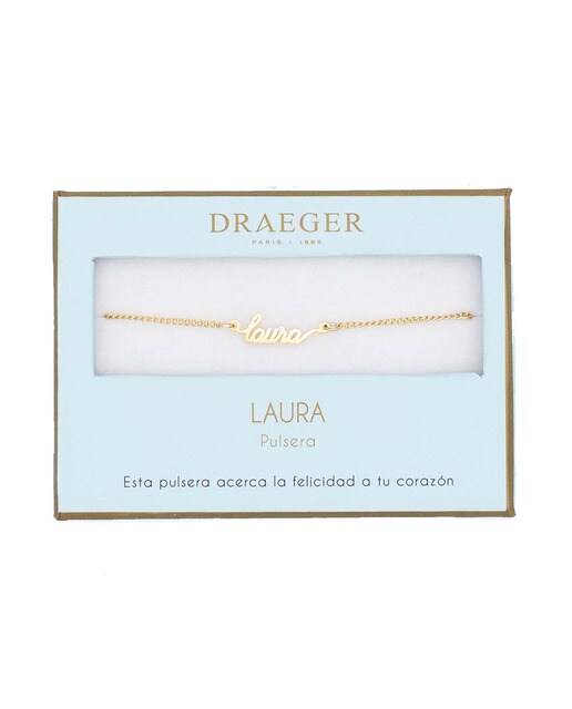Pulseira dourada Laura sem níquel Dourado-1