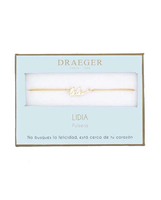 Pulseira dourada Lidia sem níquel Dourado-1