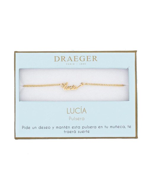 Pulseira dourada Lucía sem níquel Dourado-1