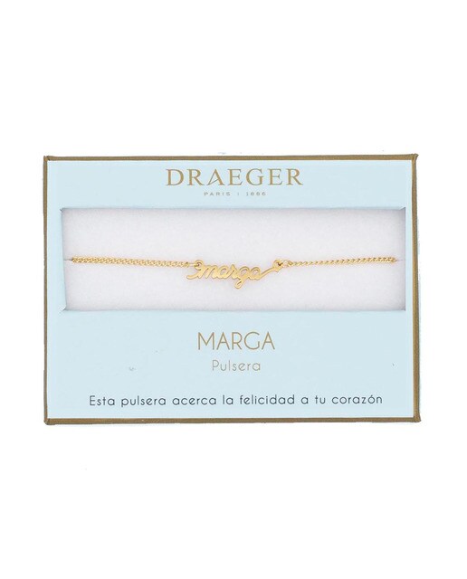 Pulseira dourada Marga sem níquel Dourado-1