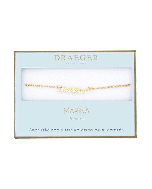 Pulseira dourada Marina sem níquel Dourado-1