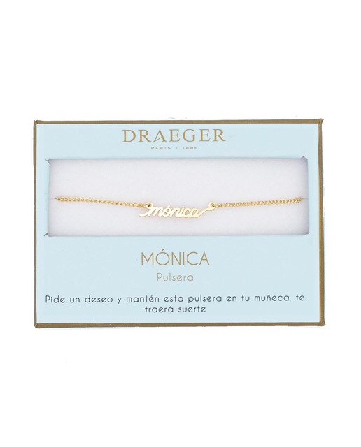 Pulseira dourada Mónica sem níquel Dourado-1