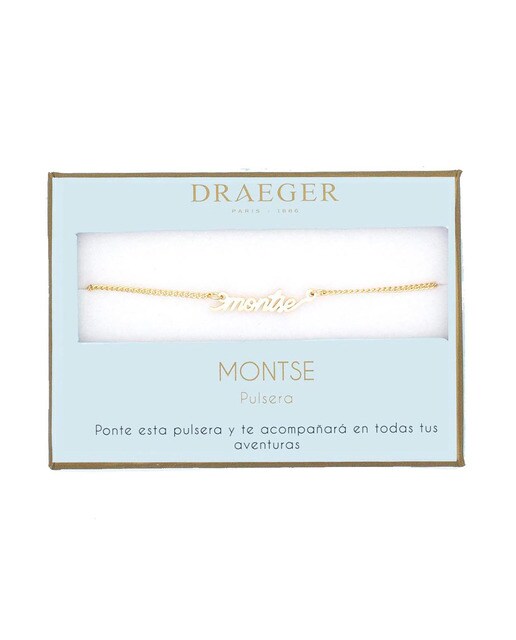 Pulseira dourada Montse sem níquel Dourado-1