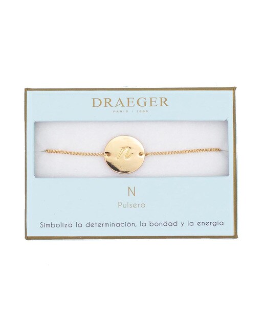 Pulseira dourada N sem níquel Dourado-1