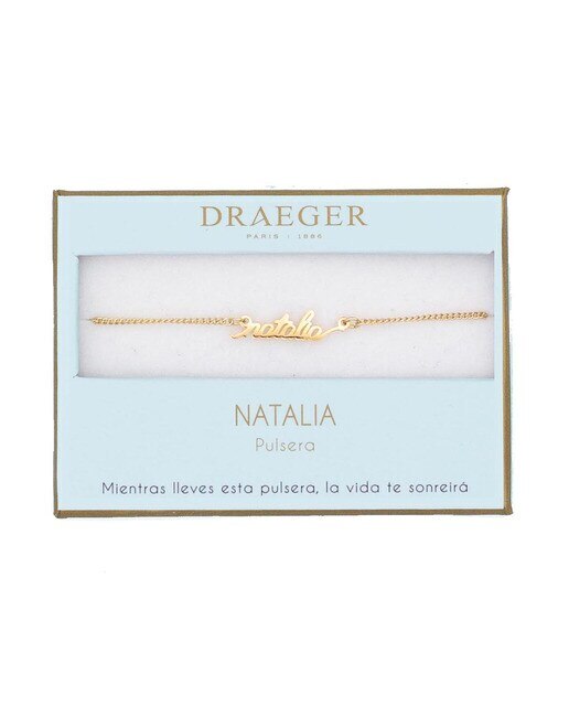 Pulseira dourada Natalia sem níquel Dourado-1