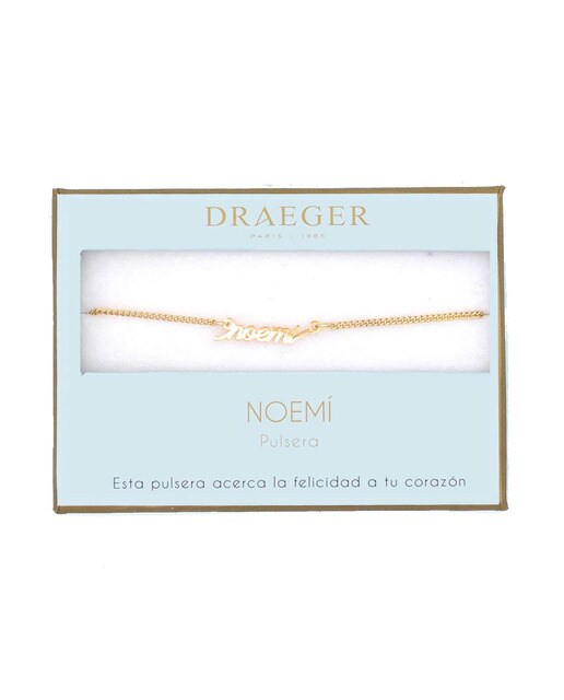 Pulseira dourada Noemí sem níquel Dourado-1