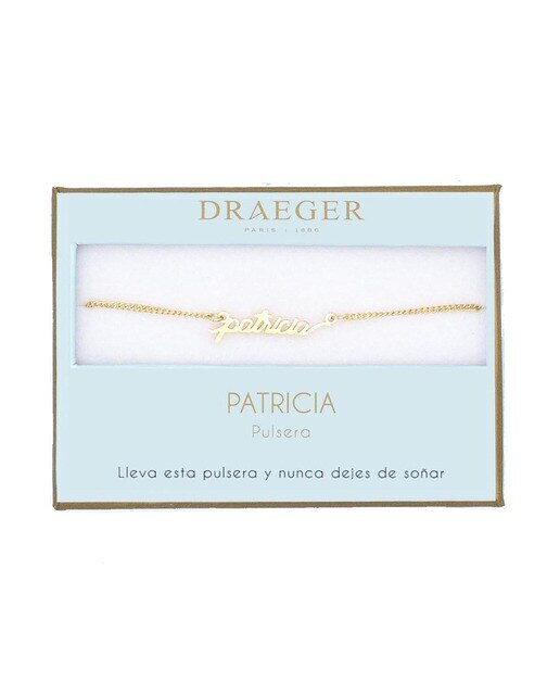 Pulseira dourada Patricia sem níquel Dourado-1