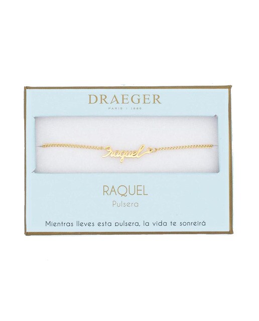 Pulseira dourada Raquel sem níquel Dourado-1