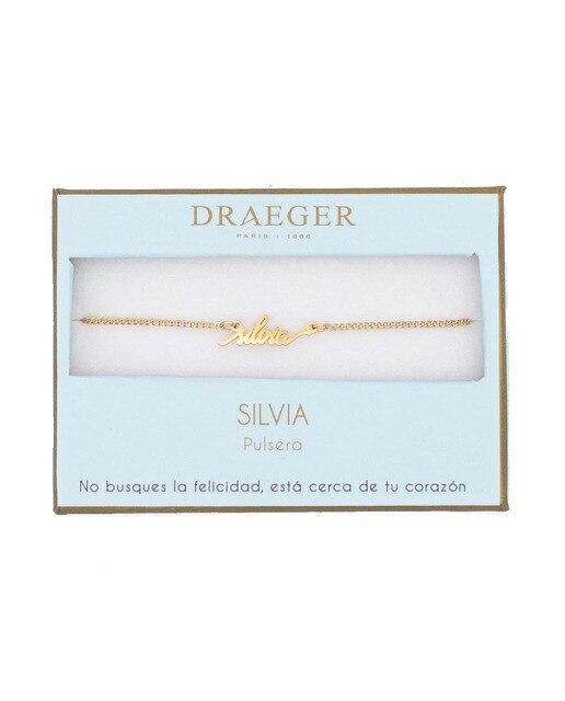 Pulseira dourada Silvia sem níquel Dourado-1